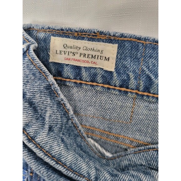 LEVIS 512 SLIM TAPER FIT Patches 5- Pocket Zip Fly  Men's JEANS Size W 33   L30 - Picture 6 of 16